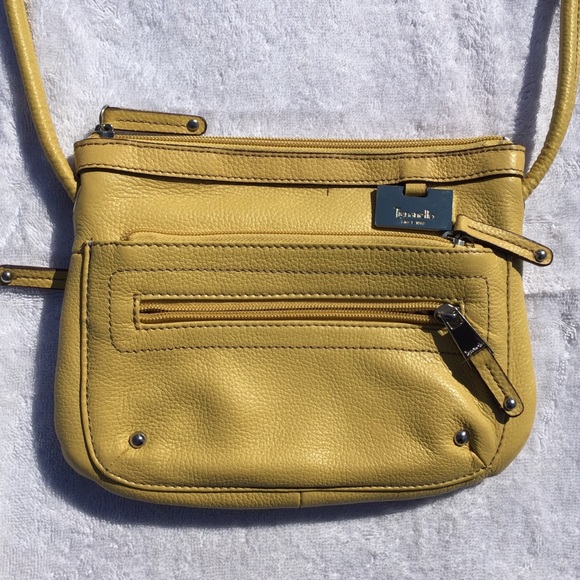 tignanello yellow purse